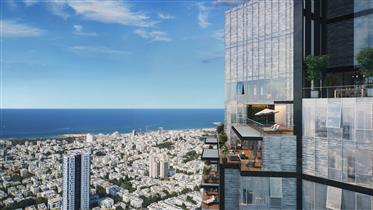 La nouvelle icône résidentielle de Tel Aviv | Apt. 5Bp