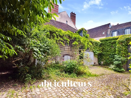 Magnificent house with garden and outbuildings for sale in the city center of Joigny