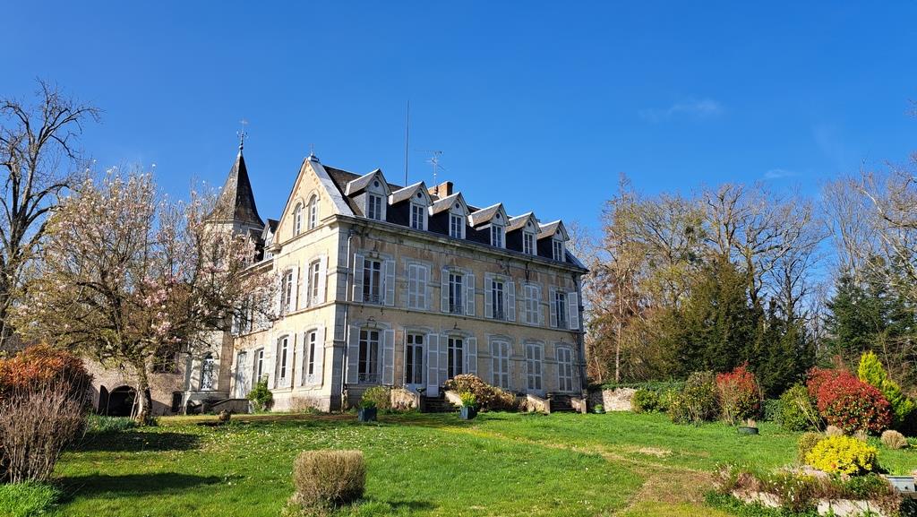 Castillo de Napoleón III con parque y dependencias