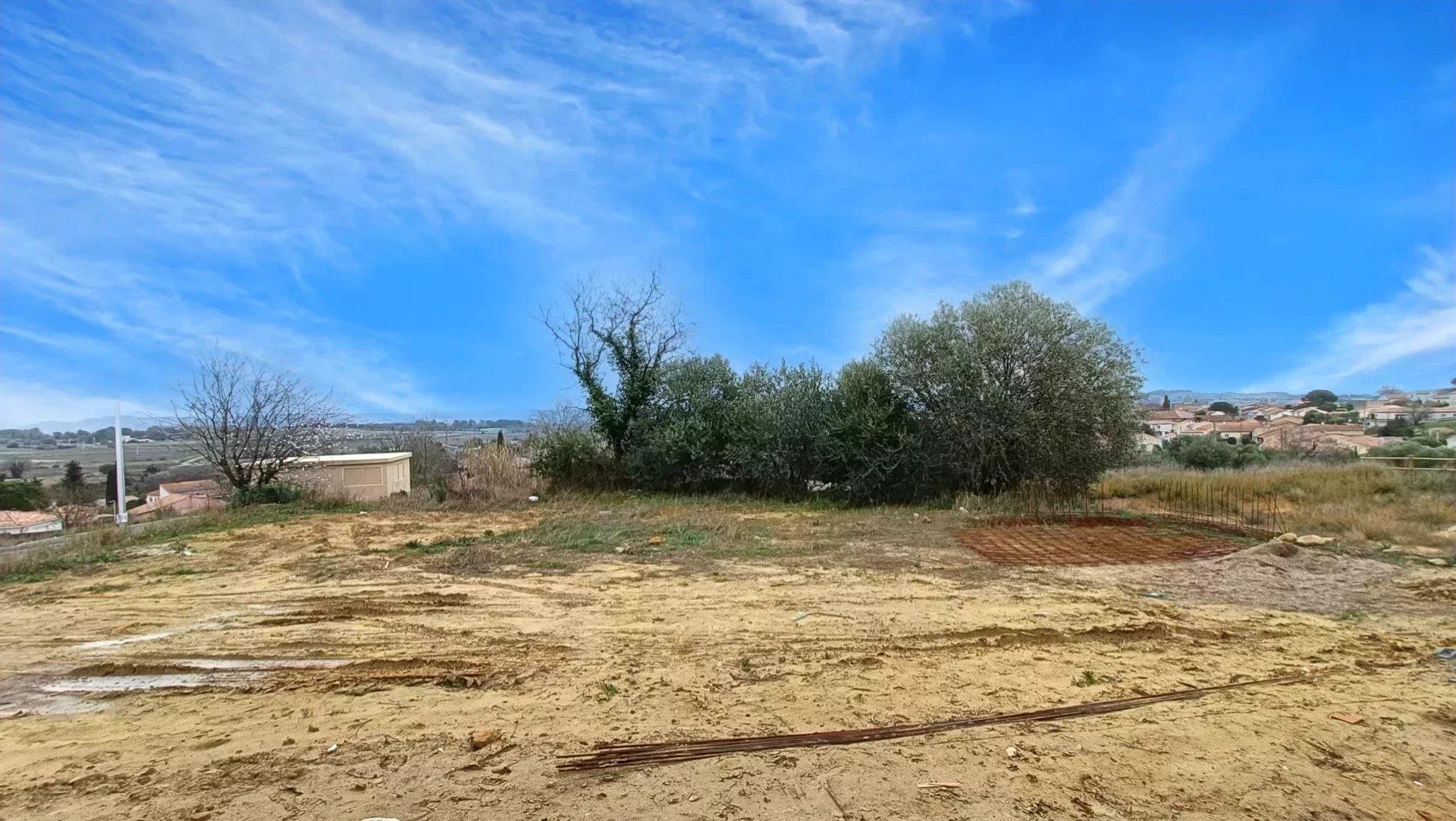 350M² Building Plot – Panoramic View – Cazouls-Les-Béziers