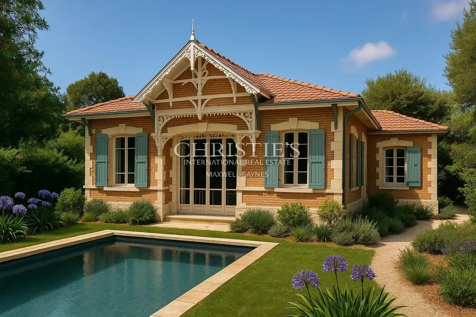 Arcachon Ville d'hiver Plot with renovation project