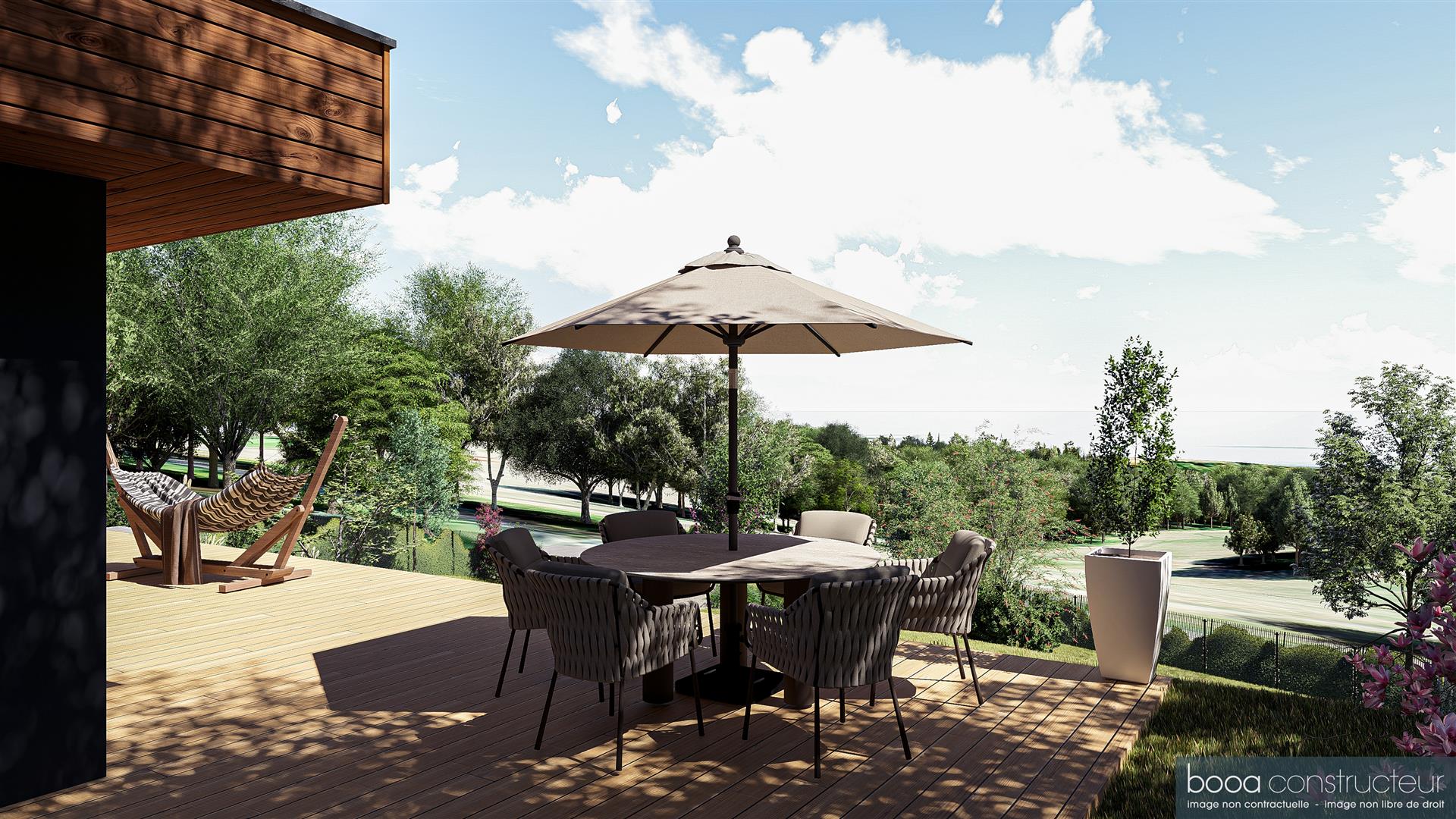 Superb land in the middle of nature (golf)