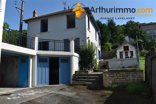 To be seized, house of 136m² with 4 bedrooms, small garden and garage in Lavelanet in Ariège