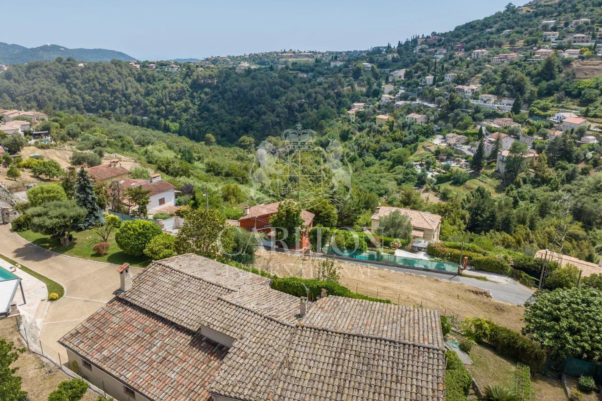 Haven of peace, near Nice, villa with swimming pool