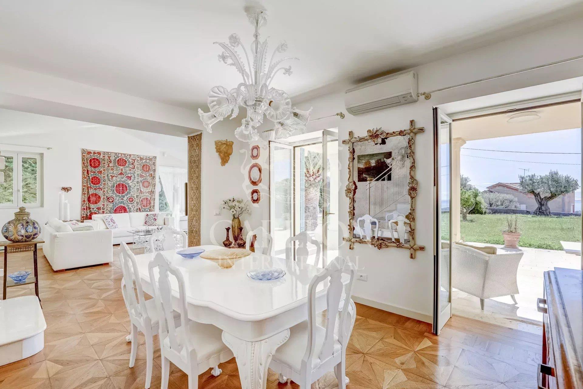 Villefranche sur mer, sea view villa