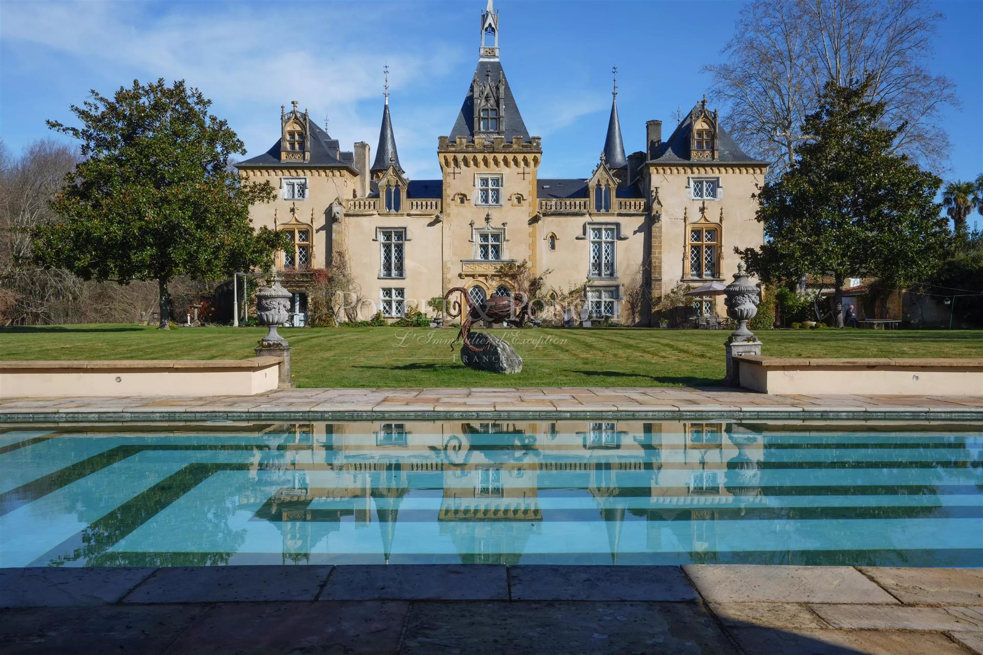 Rare Neo-Gothic Castle