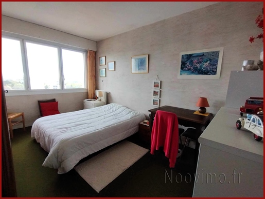 Appartement T4 Ultra Lumineux avec Vue Panoramique à Rennes Quartier Villejean avec balcon