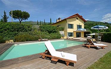 Luxury villa for sale in Reggello, Tuscany.