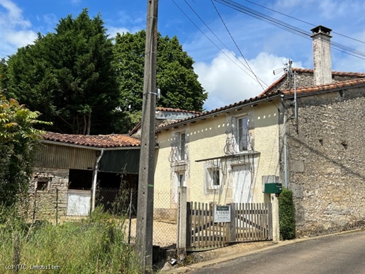 Charmant stenen huis met 2 slaapkamers - Nanteuil en Vallée sector