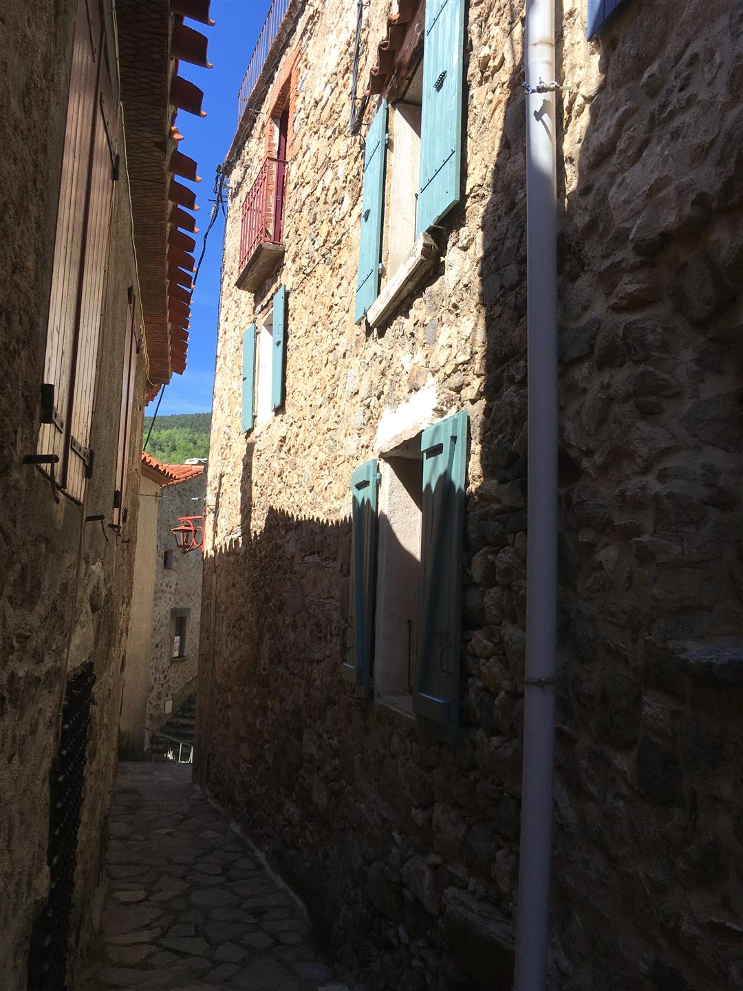 Casa da aldeia da montanha