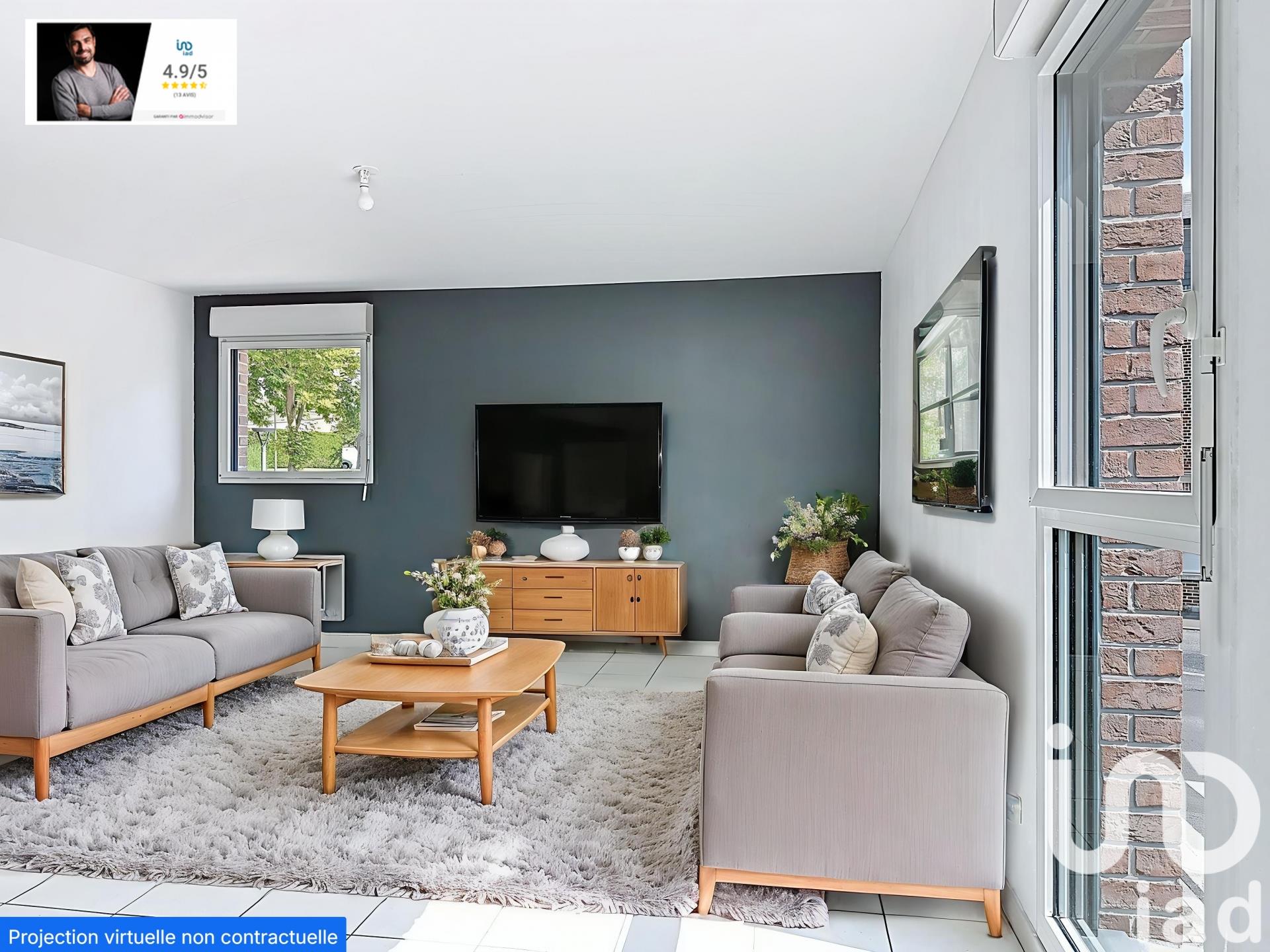 Appartement à vendre, 47m², Amiens