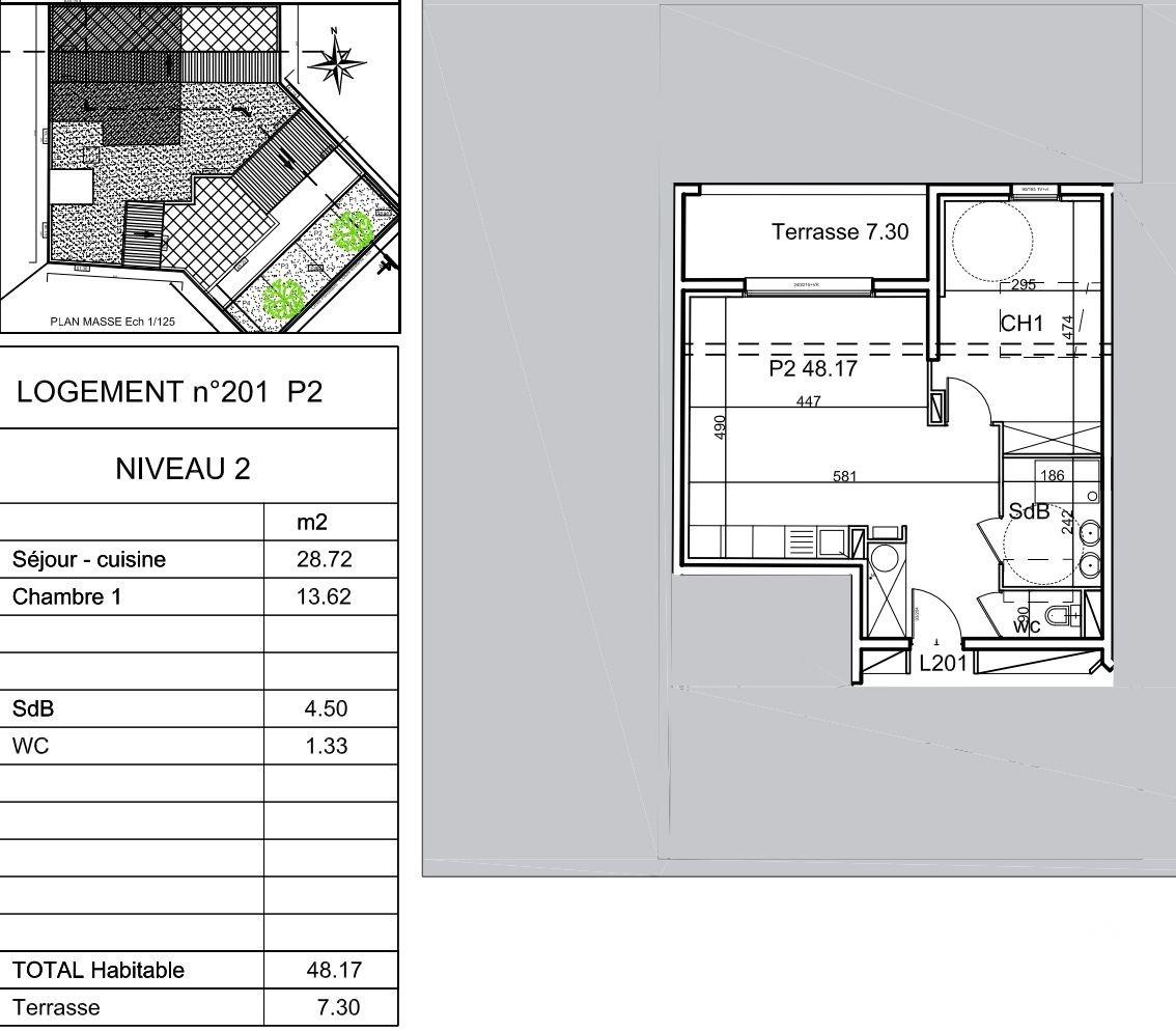 Appartement à vendre, 60m², Nîmes