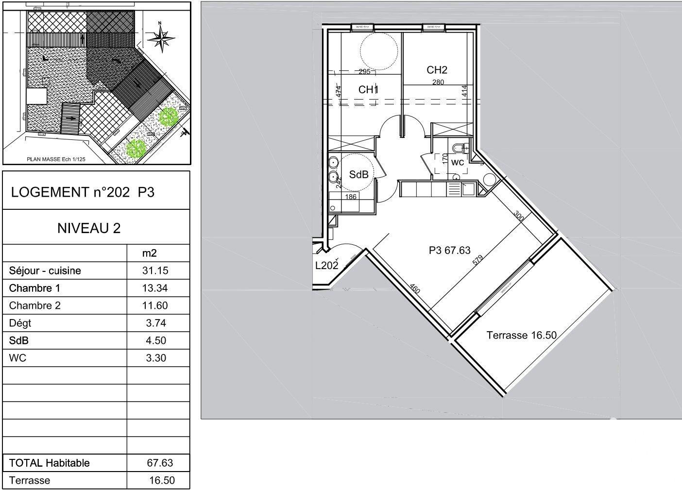 Appartement à vendre, 60m², Nîmes
