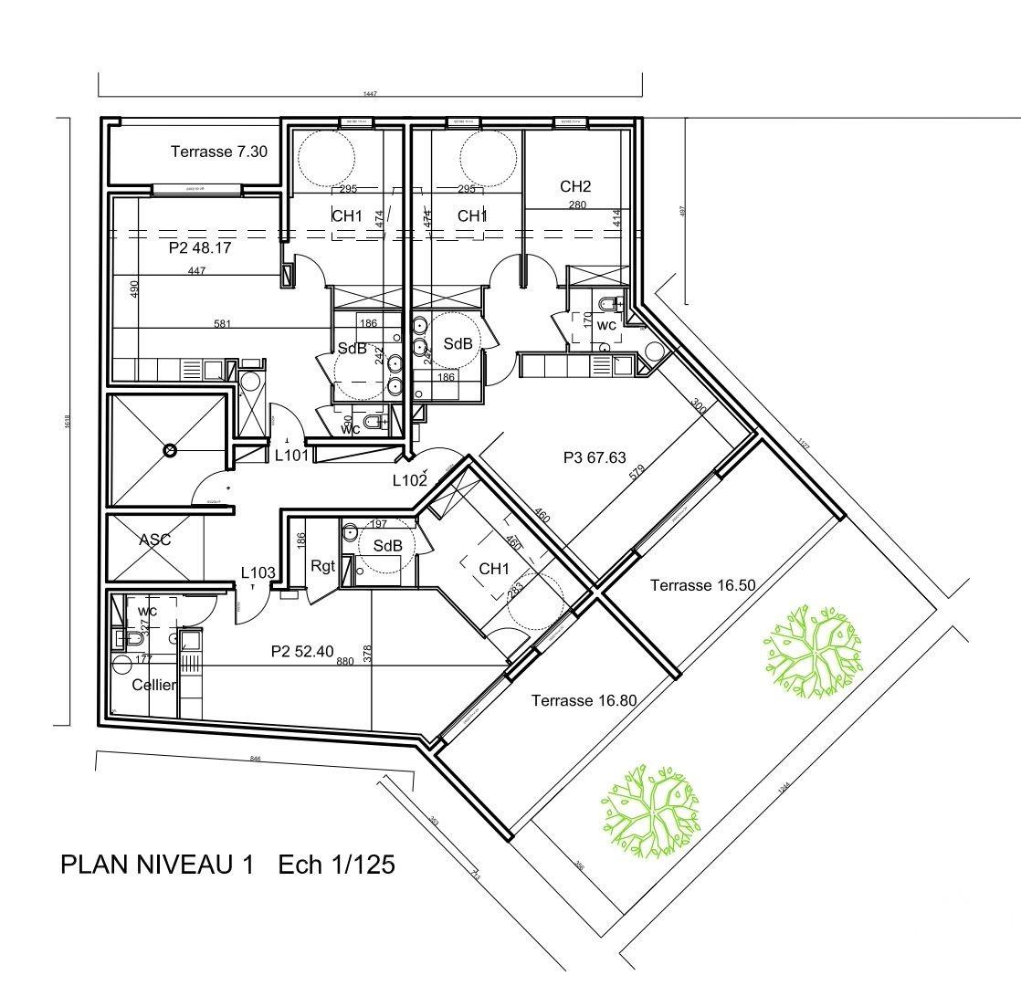 Appartement à vendre, 51m², Nîmes