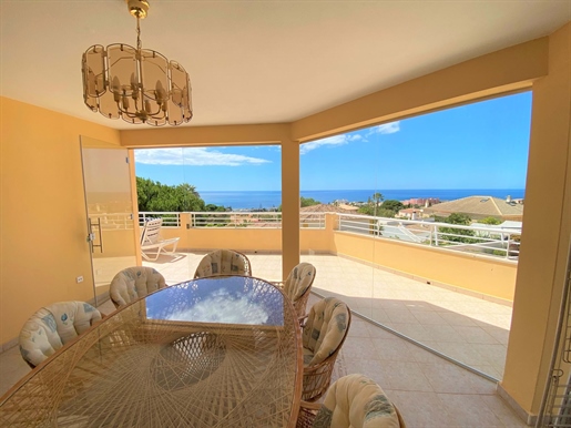 Beautiful 4 Bedroom Villa Located on a Hillside with Panoramic Sea Views