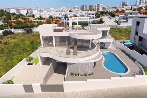 Villa Moderne en Construction Proche de Porto de Mós