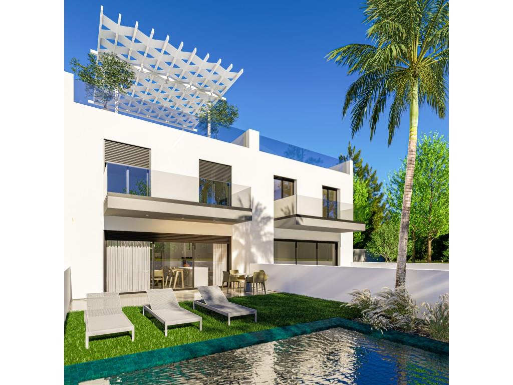 4 bedroom villa in a luxury development next to the Ria Formosa in Faro, Algarve