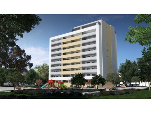 Apartamento de 3 dormitorios en construcción en el centro de Portimão, Algarve