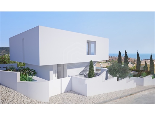 Villa avec vue sur la mer, projet clé en main, à Praia da Luz, Lagos, Algarve