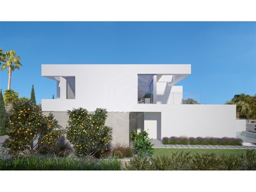 Villa with sea view, turnkey project, in Praia da Luz, Lagos, Algarve