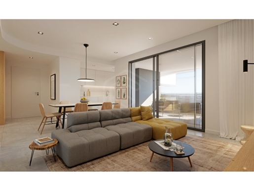 T1+1 apartment, new construction in Porto de Mós, Lagos, Algarve