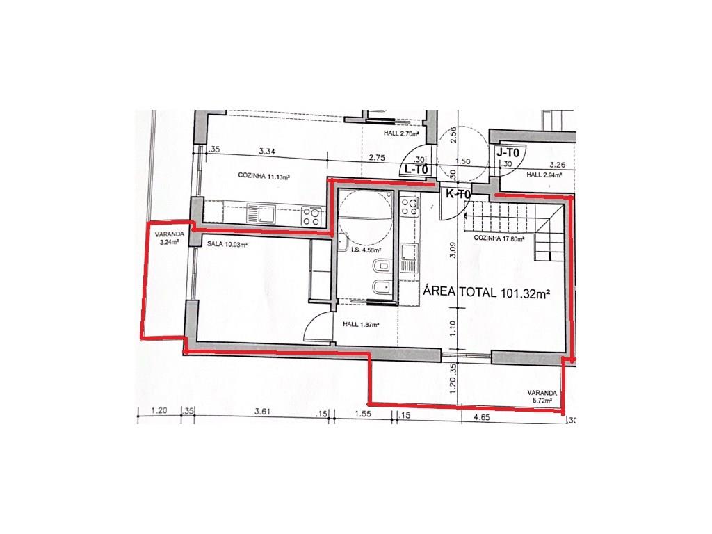 Apartment T0+3, new construction in Monte Gordo, Algarve