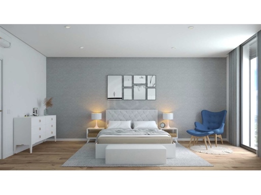4 bedroom duplex apartment, with parking, S. Brás de Alportel, Algarve