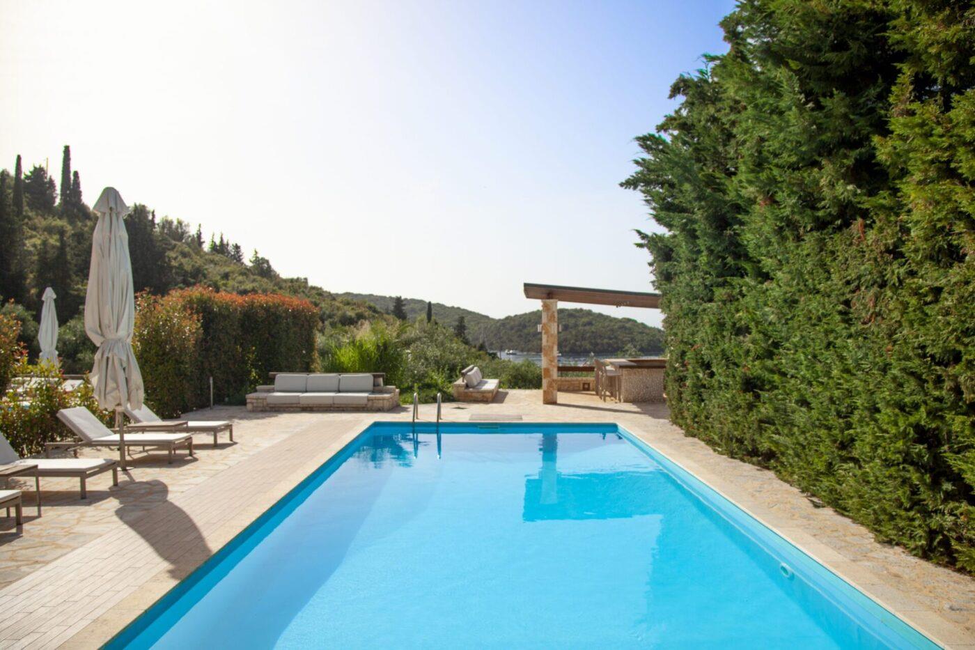 3-Level Coastal Villa with Private Pool in Sivota
