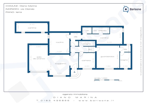 Willa lub dom wolnostojący o powierzchni 340 m2 w Diano Marina