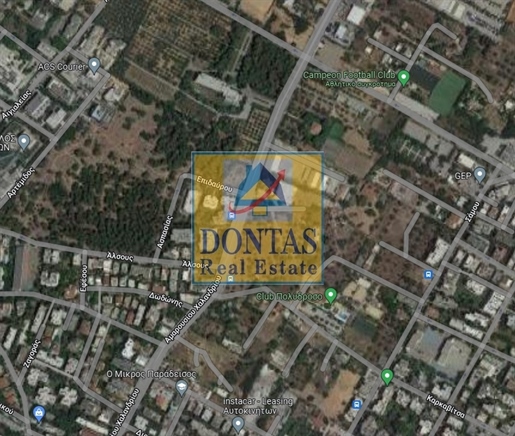 (À vendre) Terrain utilisable || Athènes Nord/Maroussi - 1.736 m², 1.910.000€
