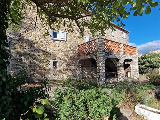 Stone village house Saint-Victor-de-Malcap