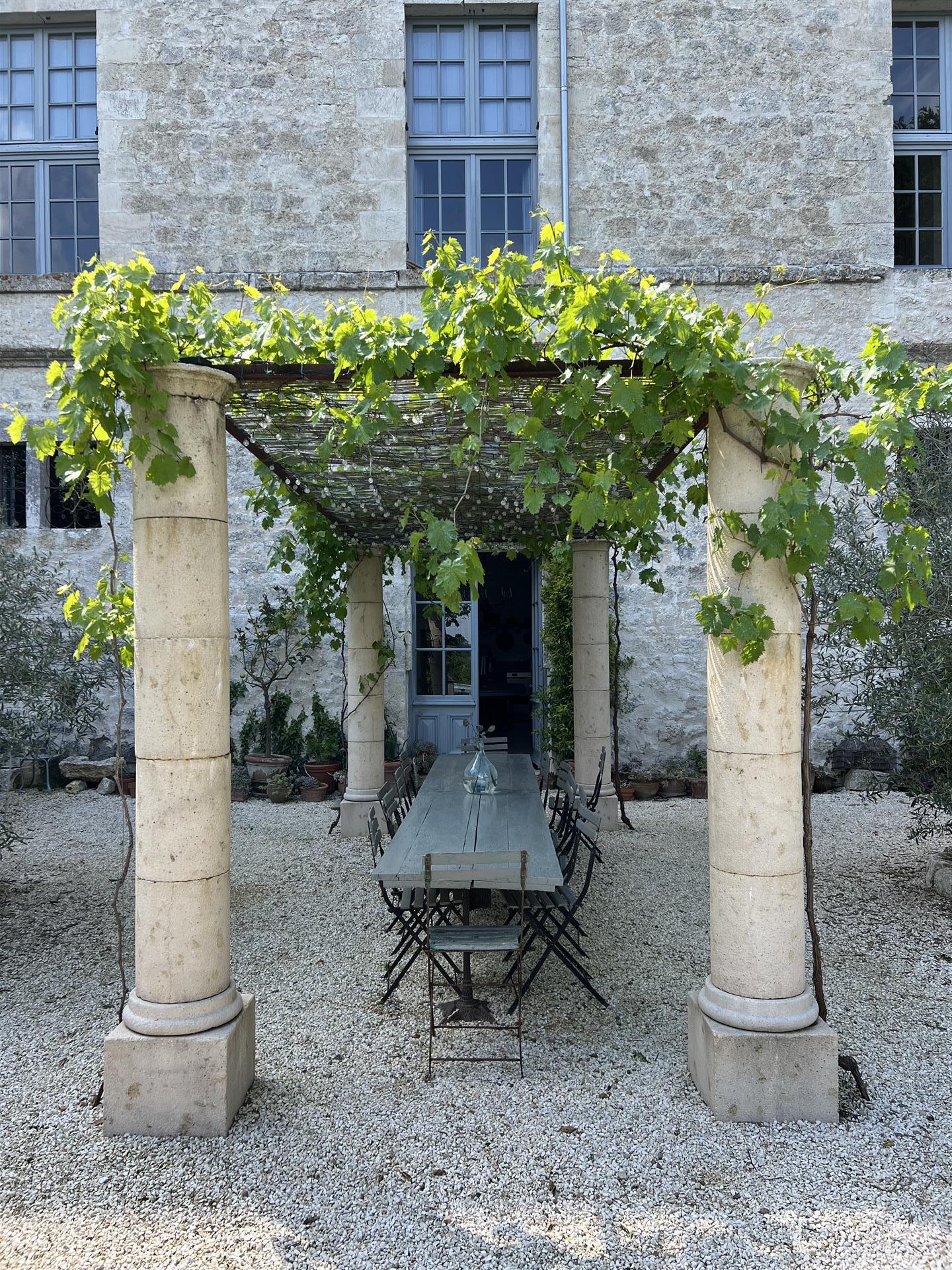 Beautiful part of a 16th century castle in the Dordogne