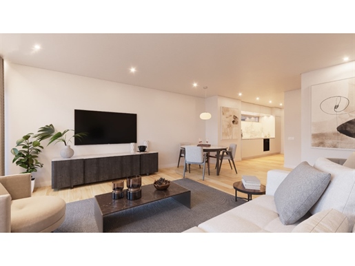 Nuevo apartamento de 2 dormitorios con parking en Campolide