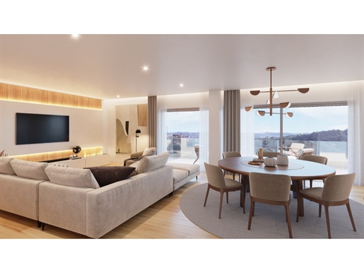 Neue 2-Zimmer-Wohnung mit Balkon und Parkplatz in Campolide