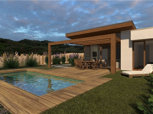 Villa de 3 chambres avec jardin et piscine avec vue sur la mer au Golf Resort 5 , près d'Óbidos.