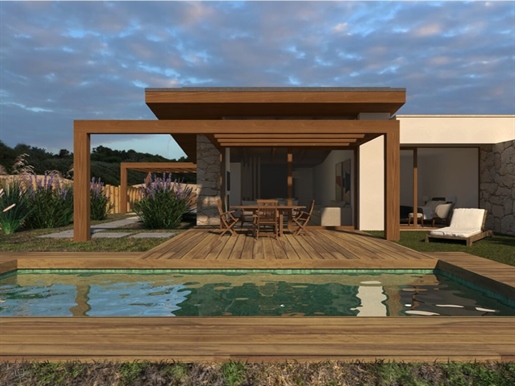 Villa de 3 chambres avec jardin et piscine avec vue sur la mer au Golf Resort 5 , près d'Óbidos.