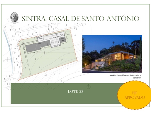 Plot of land for construction of housing in Sintra