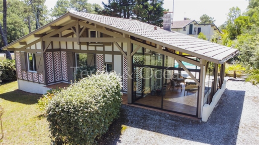 Landes house with swimming pool