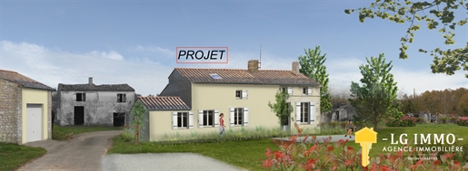 Hamlet of several old houses to renovate on 8000 m2 of land