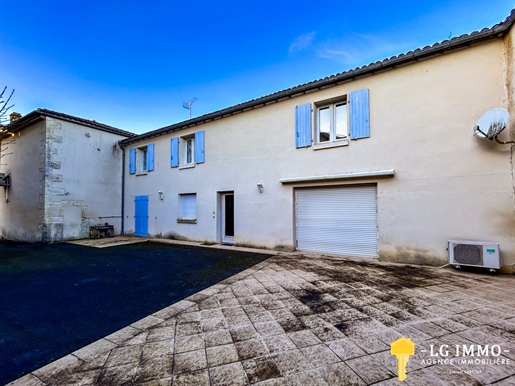 Townhouse with enclosed courtyard + Commercial premises