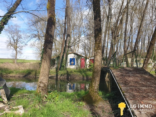 Ehemaliges Freizeitzentrum 4 Hektar Land, ein kleines Haus, ein Teich