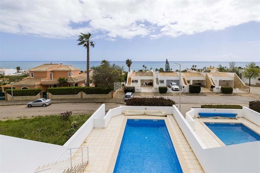 Superbe Villa De 4 Chambres Avec Vue Sur La Mer Et Piscine À Praia Da Luz