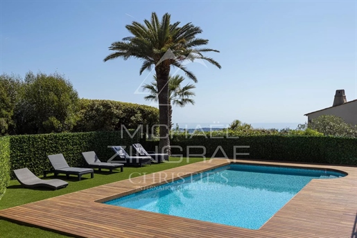 Super-Cannes – Moderne villa i provencalsk stil – panoramaudsigt over havet