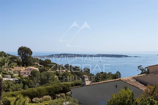 Super-Cannes – Moderne villa i provencalsk stil – panoramaudsigt over havet
