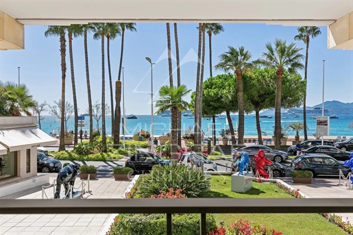 Cannes - Croisette - Elégant 3 pièces avec belle vue mer