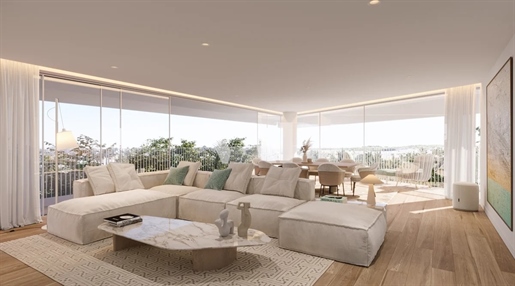 Продается строящаяся 3-комнатная квартира в Виламоуре, включенная в Luxury Development