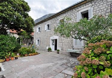 Renovated, charming old stone villa, first line by the sea with amazing views!