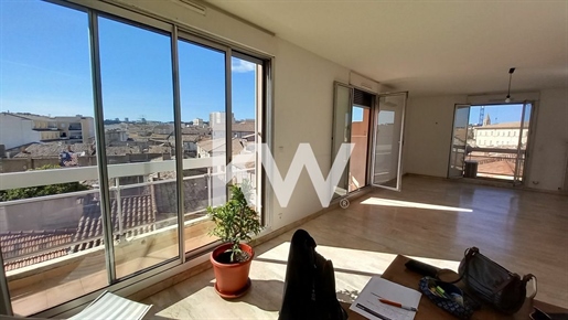 Appartement 97m² in Nîmes met balkon