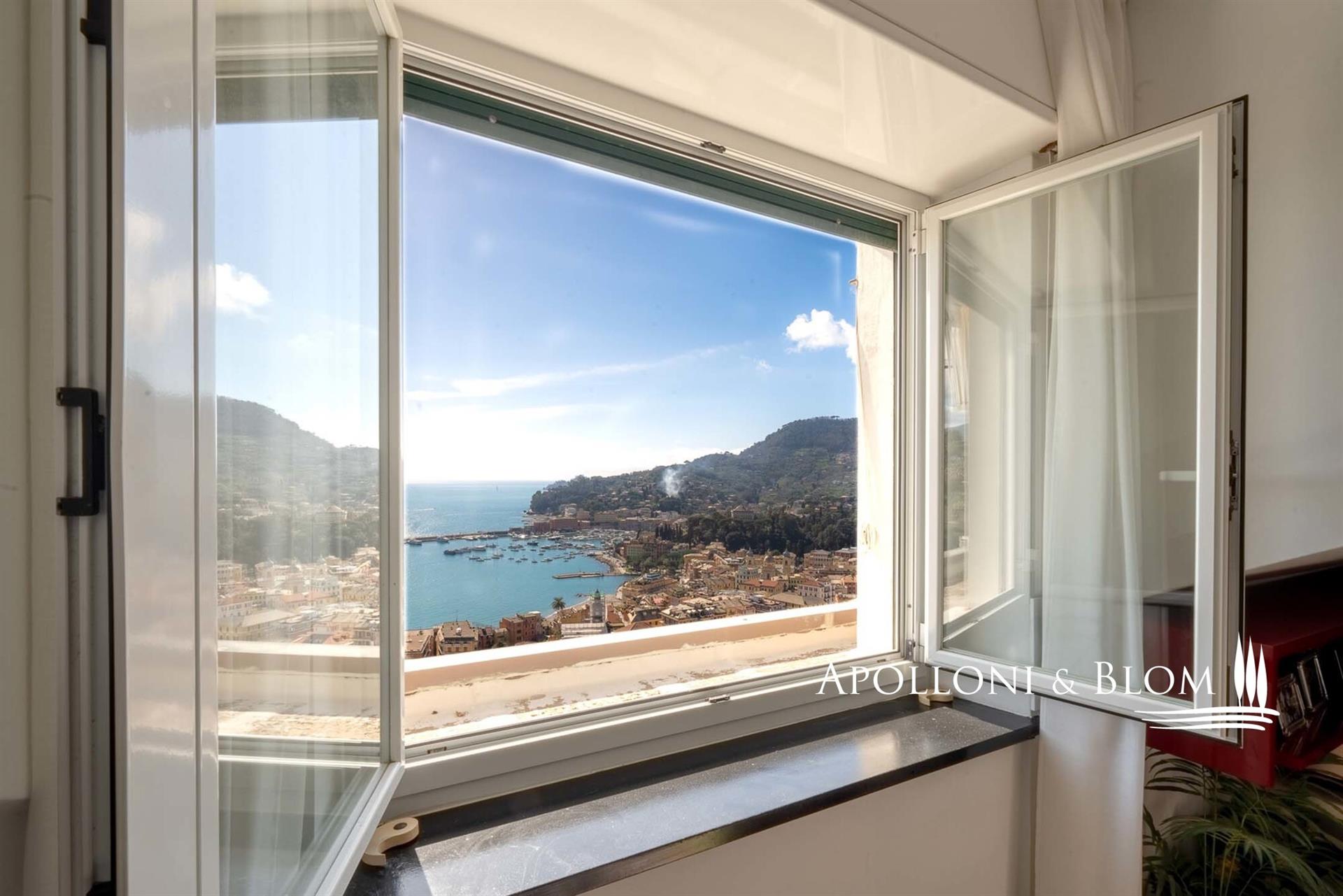 Exclusive sea view apartment in Santa Margherita Ligure