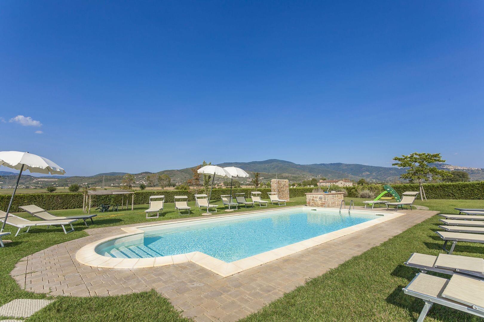 Casale La Leopoldina with pool, Cortona, Arezzo - Tuscany